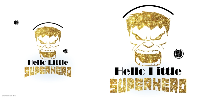 Superheld geboortekaart